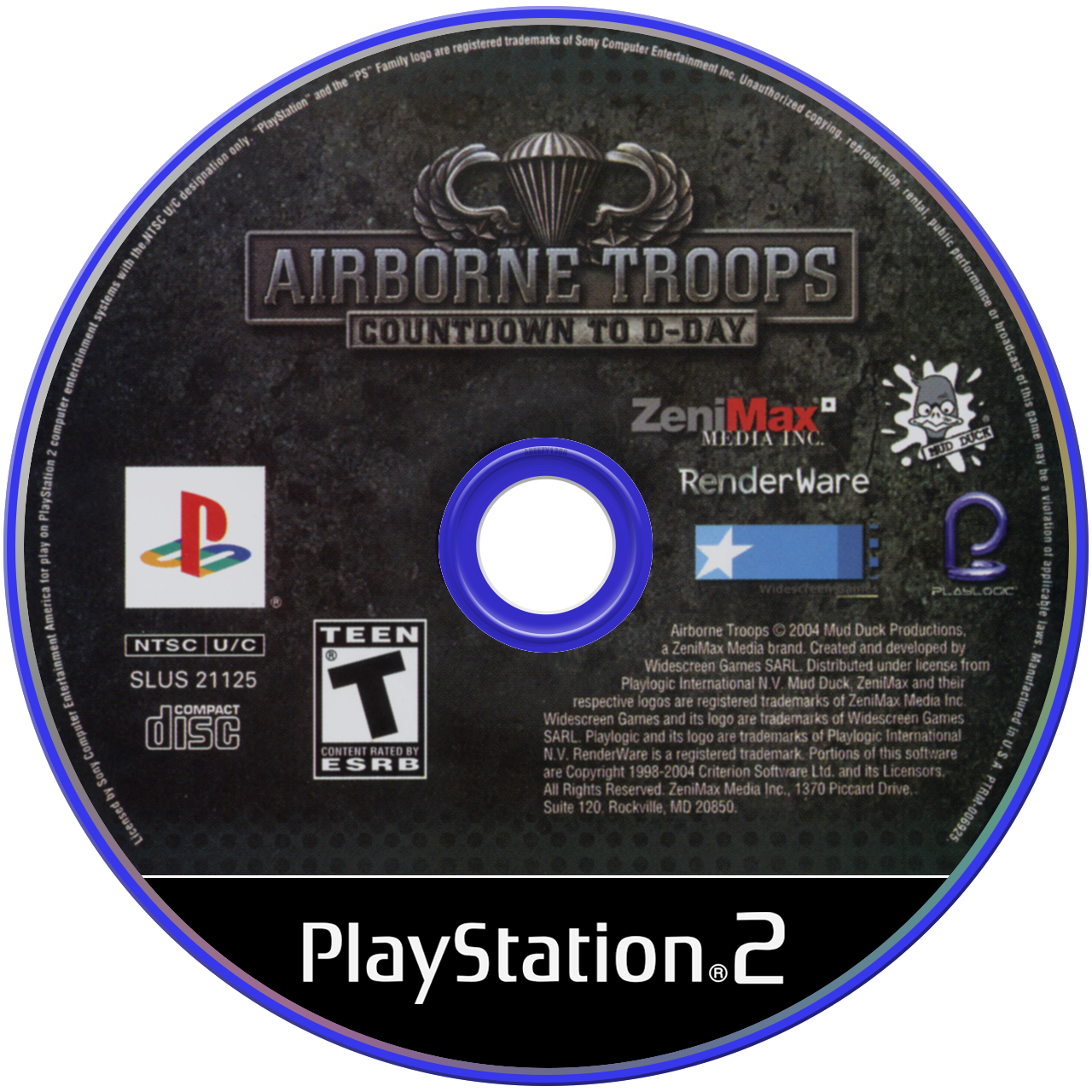 Airborne Troops Countdown to D-Day media 5 for Playstation 2